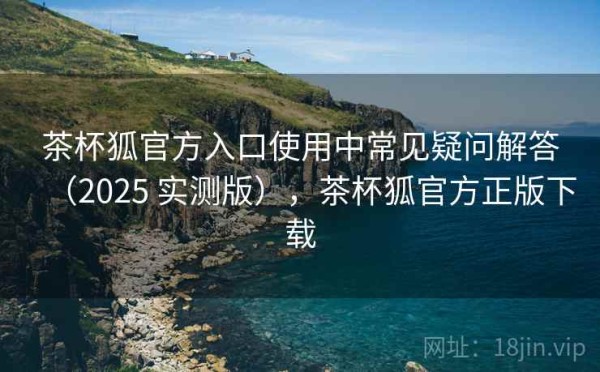 茶杯狐官方入口使用中常见疑问解答（2025 实测版），茶杯狐官方正版下载